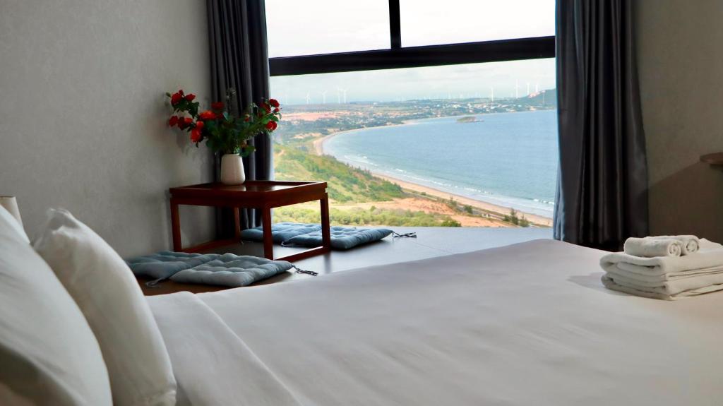 Phòng Deluxe Giường Đôi Nhìn Ra Biển