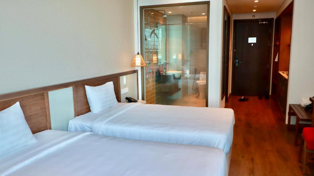 Phòng Deluxe 2 Giường Đơn Nhìn Ra Biển