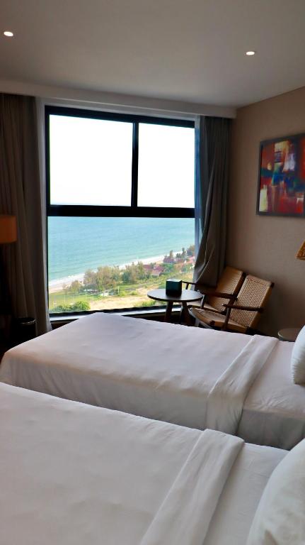 Phòng Deluxe 2 Giường Đơn Nhìn Ra Biển