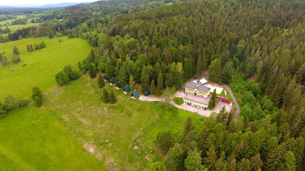 Příroda nedaleko prázdninového domu