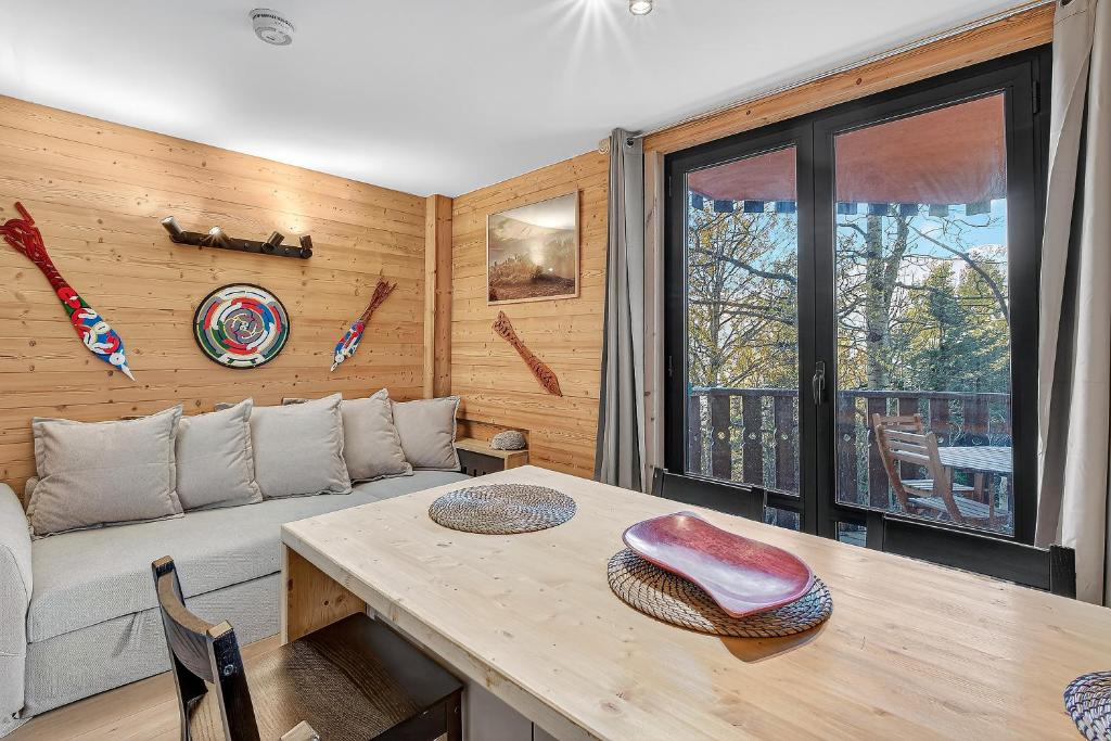 Posezení v ubytování Studio Mbs Pra Loup