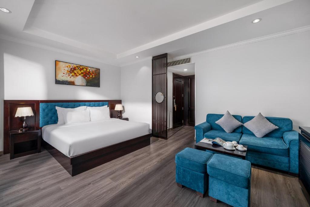 Studio Có Giường Cỡ King Và Ban Công Nhìn Ra Biển - Bao Gồm Trà Chiều