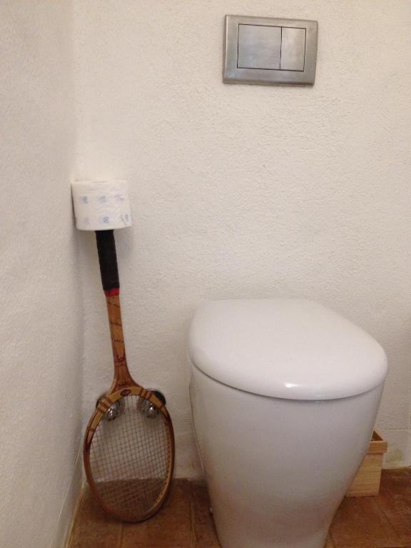 Koupelna v ubytování Greeneria