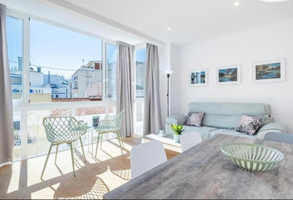 Χώρος καθιστικού στο Alameda 16 Apartment Beach Old Town