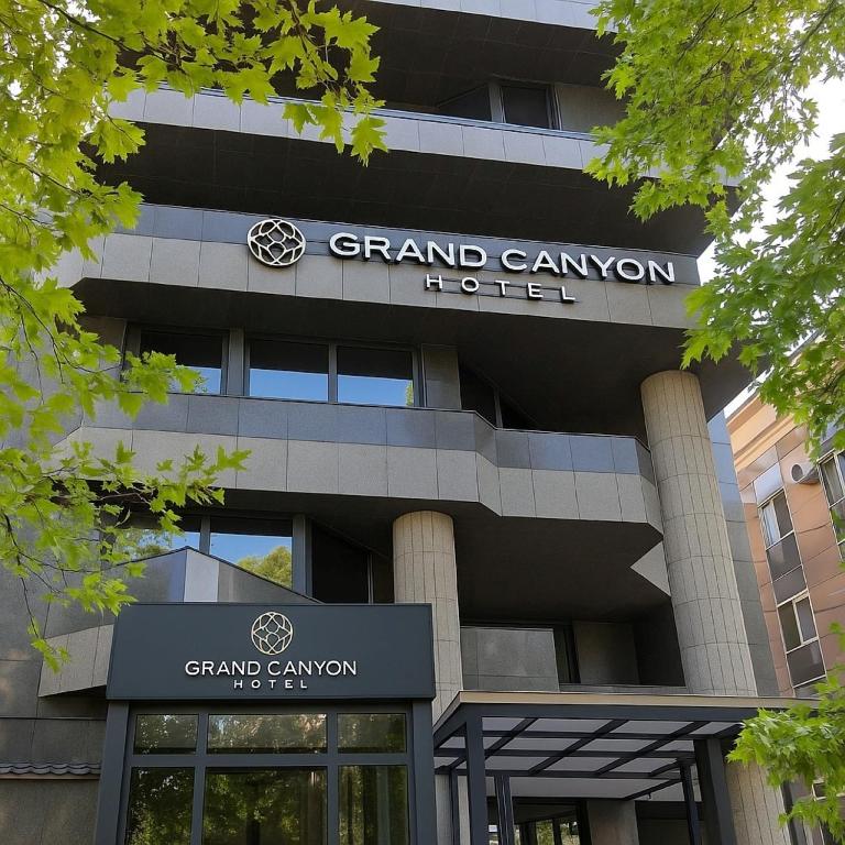 a front view of a grand canyon hotel at Grand Canyon Hotel in Ankara
