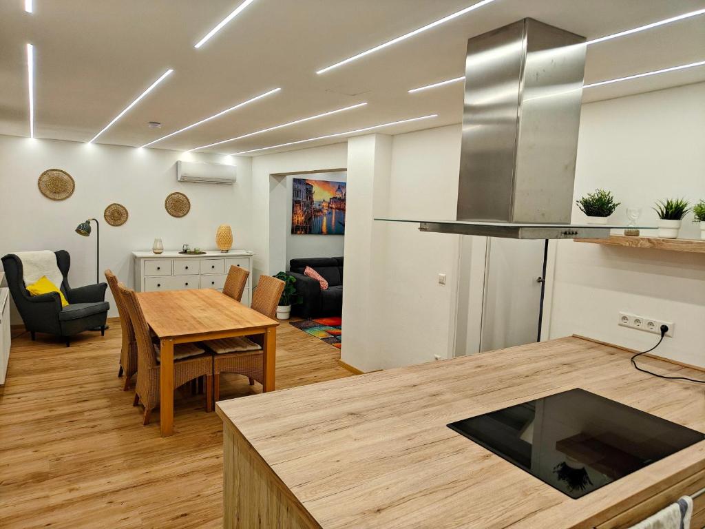 Köök või kööginurk majutusasutuses Gemütliches Haus mit Platz zum Entspannen