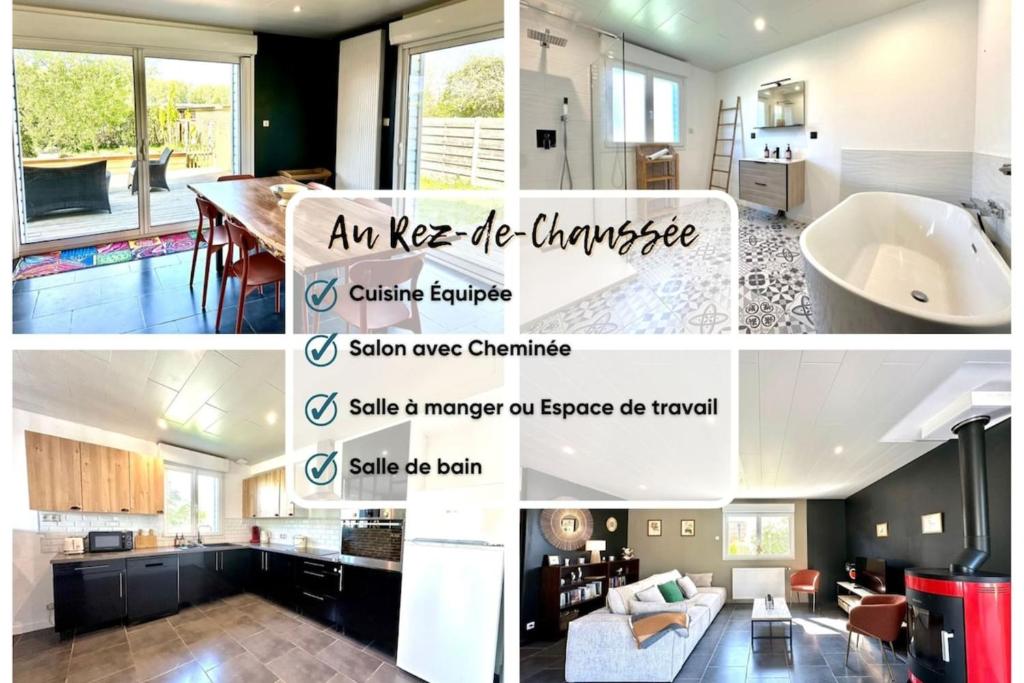 Φωτογραφία από το άλμπουμ του La Framboisine -Plage à 6min-Jardin-WiFI-Parking σε Favières