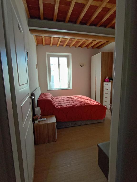 En eller flere senge i et værelse på Casa Verde