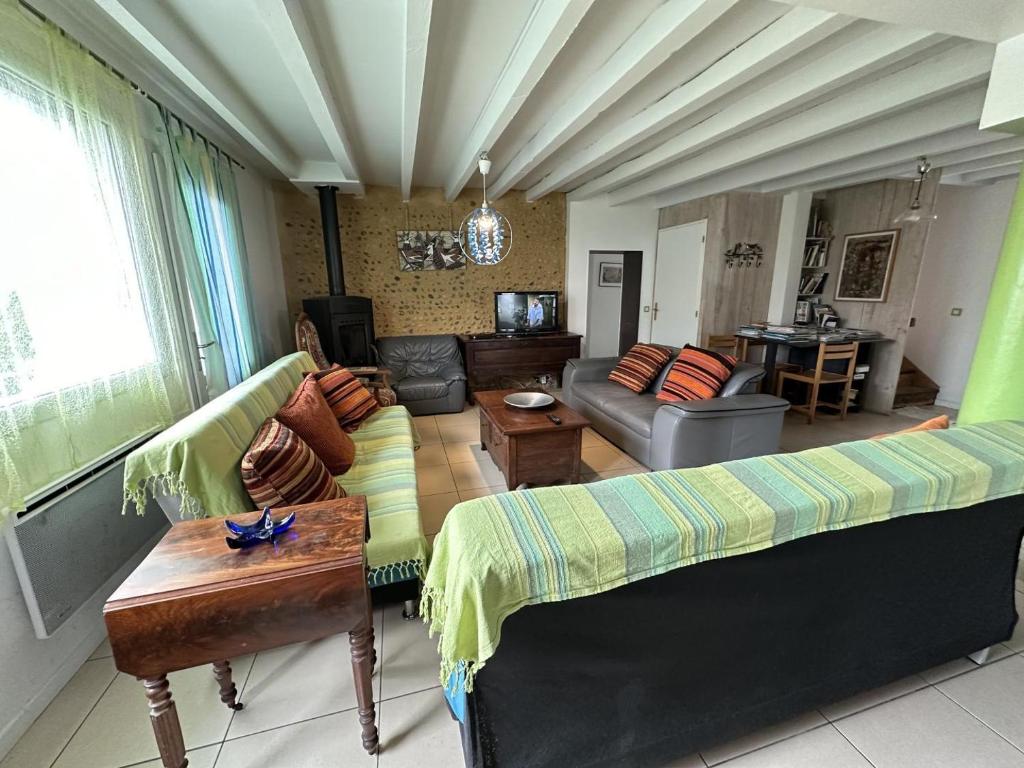 Posezení v ubytování Chez zelinde