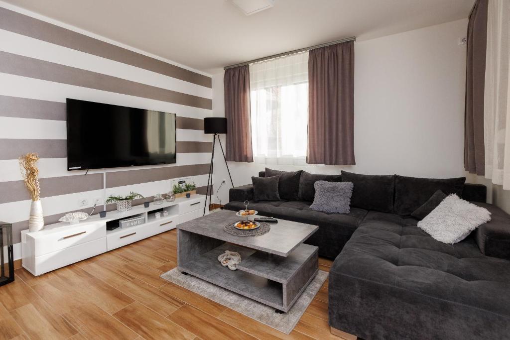 TV a/nebo společenská místnost v ubytování Shiny