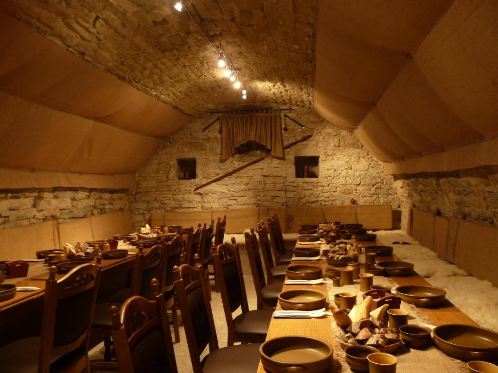 Istumisnurk majutusasutuses Hotel garni Goldene Henne