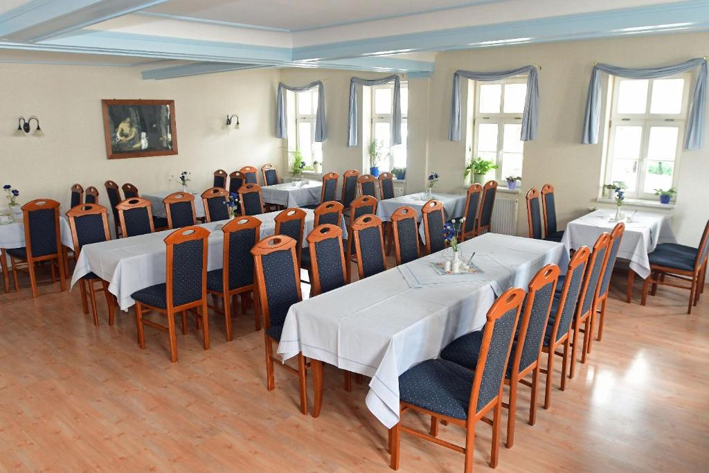 Istumisnurk majutusasutuses Hotel garni Goldene Henne
