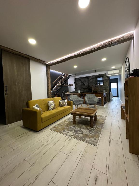 Een zitgedeelte bij The Mill House