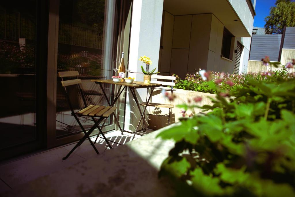 Zahrada ubytování Lovely Studio close to City