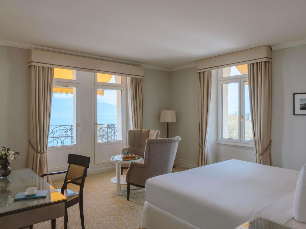 Fairmont Le Montreux Palace - Camera King Superior Con Vista Lago