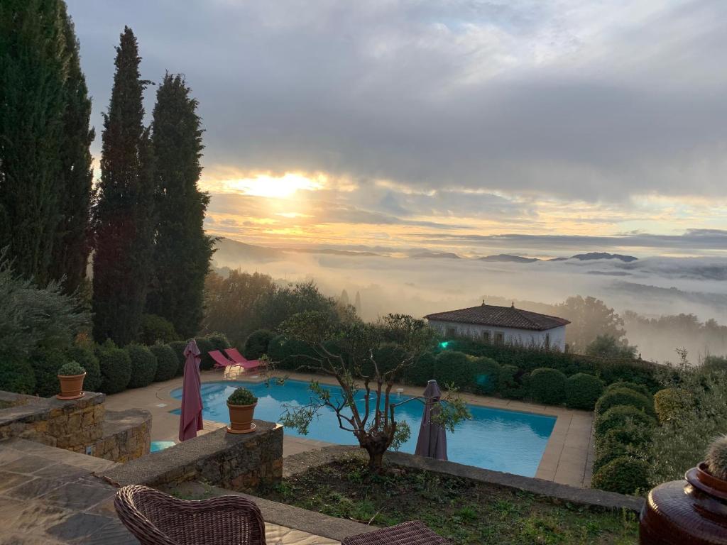 Příroda nedaleko vily