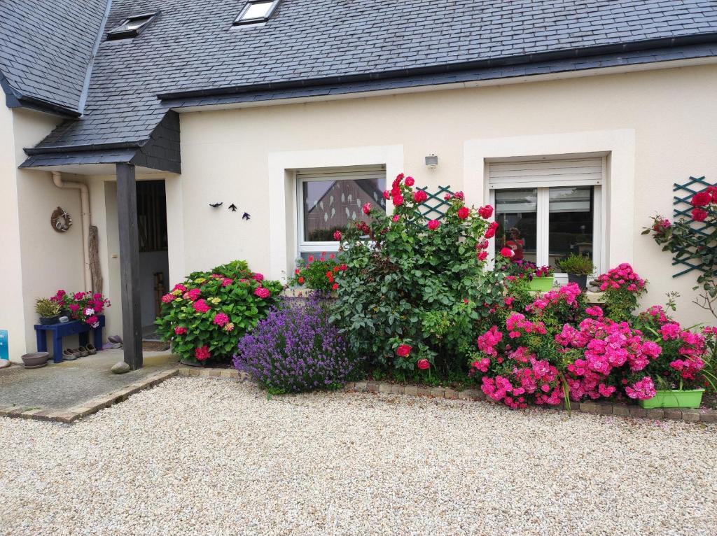 Zahrada ubytování Chez Nanou côté mer