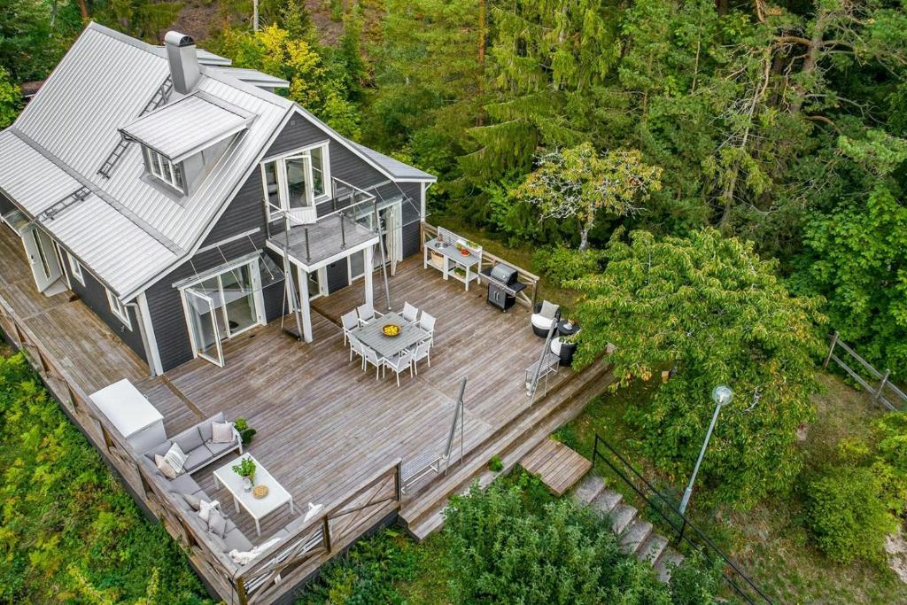 Budova, kde se prázdninový dům nachází