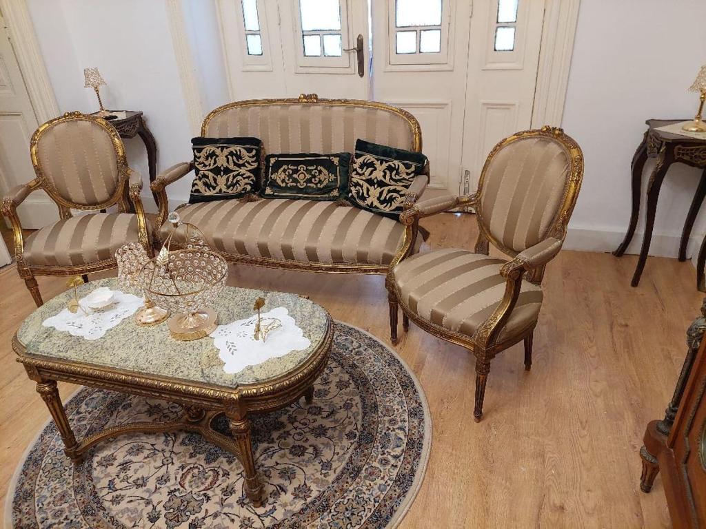 Posezení v ubytování Caretta