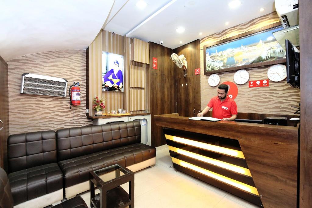 Χώρος καθιστικού στο Hotel The Grandpark