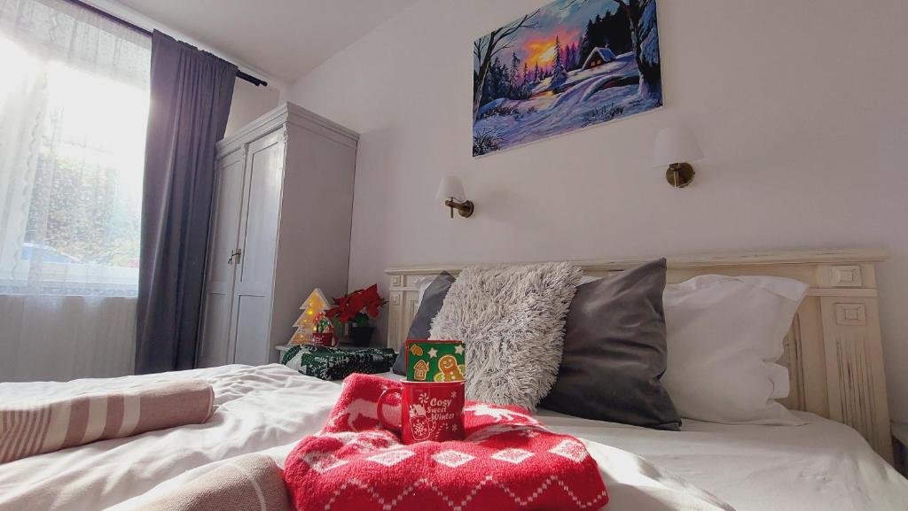 Postel nebo postele na pokoji v ubytování Chillinn Tündérliget Boutique Wellness Egerszalók