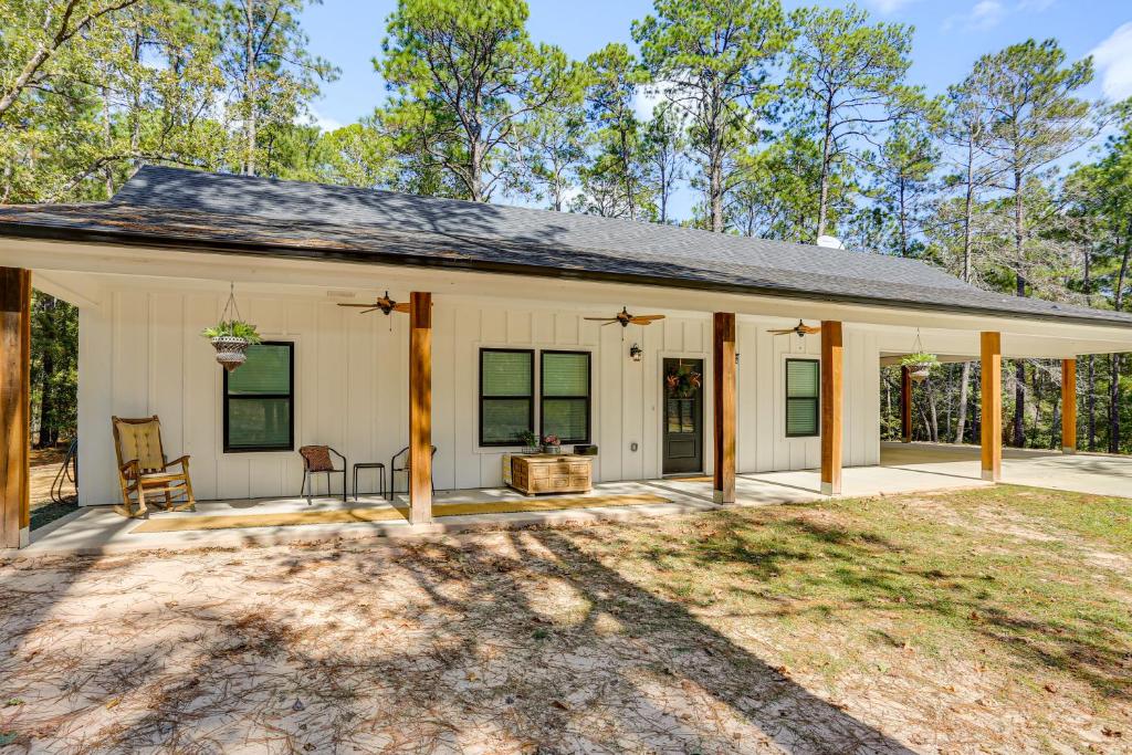 Το κτήριο όπου στεγάζεται  η παραθεριστική κατοικία