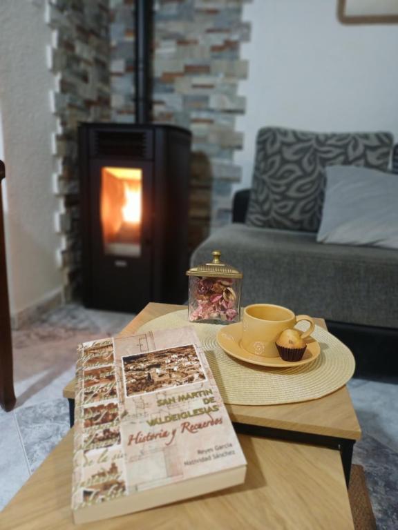 Posezení v ubytování El Corralillo de Victorina