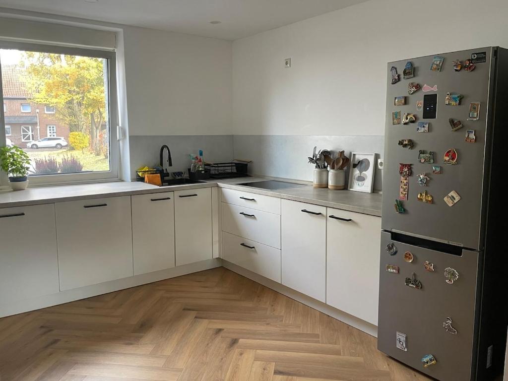 Köök või kööginurk majutusasutuses Modernes Haus mit Garten in Windberg, ruhig & zentral