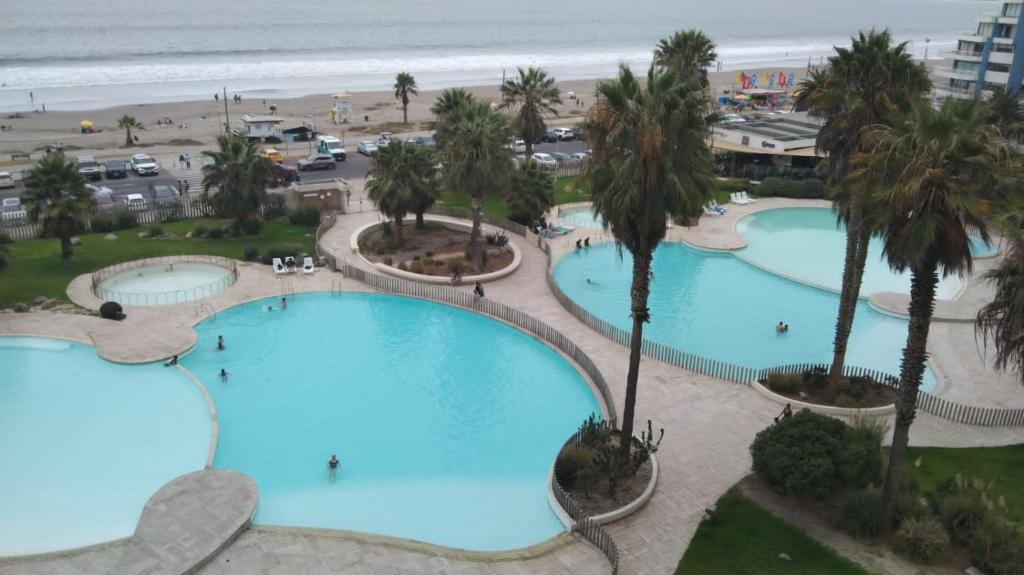 Πισίνα στο ή κοντά στο Un Verano frente al Mar