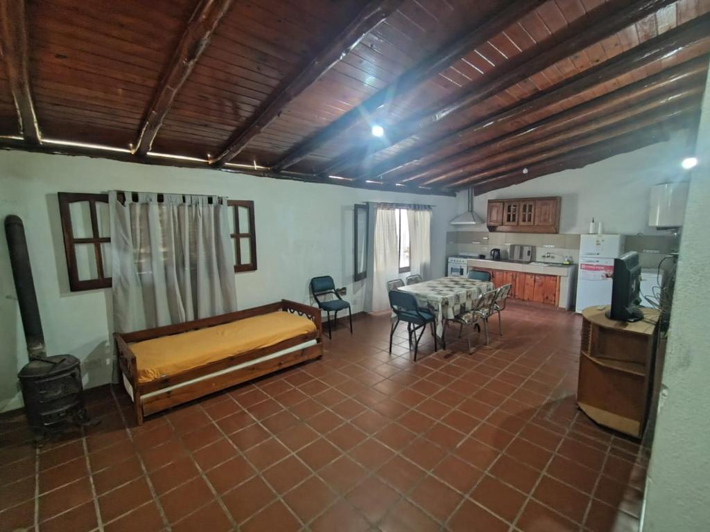 Η κουζίνα ή μικρή κουζίνα στο Complejo los lirios