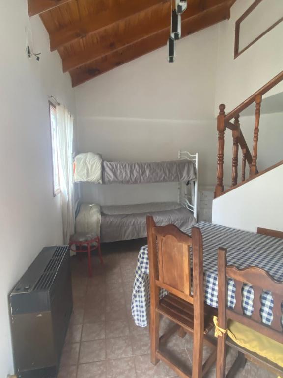 Postel nebo postele na pokoji v ubytování Descanso Fueguino