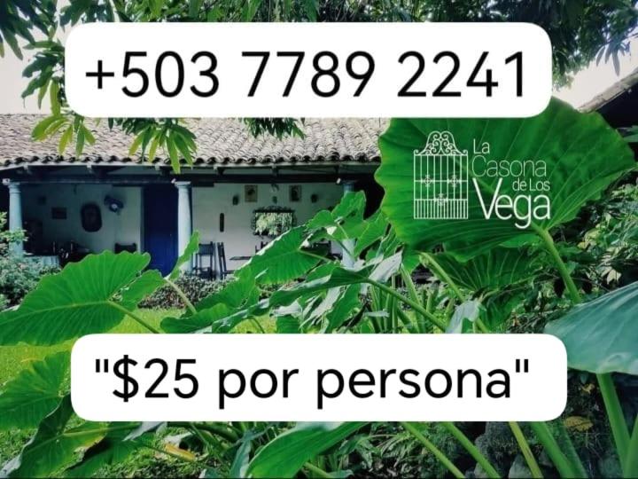 a collage of photos of a house with plants at Casona los Vega in Izalco