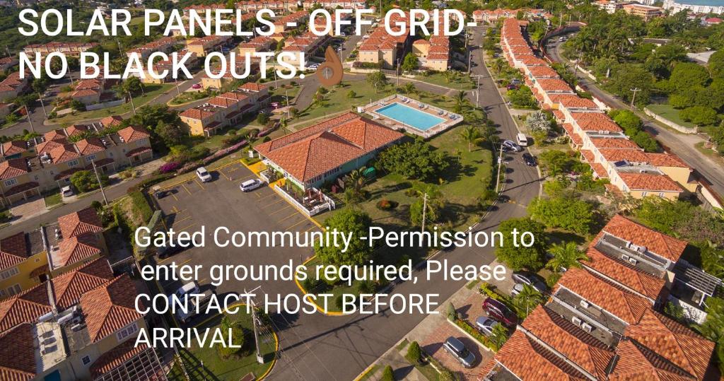 Letecký snímek ubytování Montego Bay Garden Studio