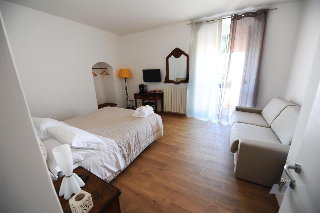 Posteľ alebo postele v izbe v ubytovaní Vista Sui Sassi Guest House