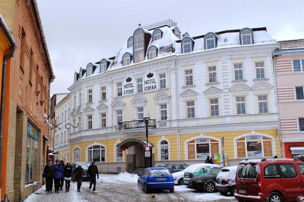 Budova, kde se hotel nachází