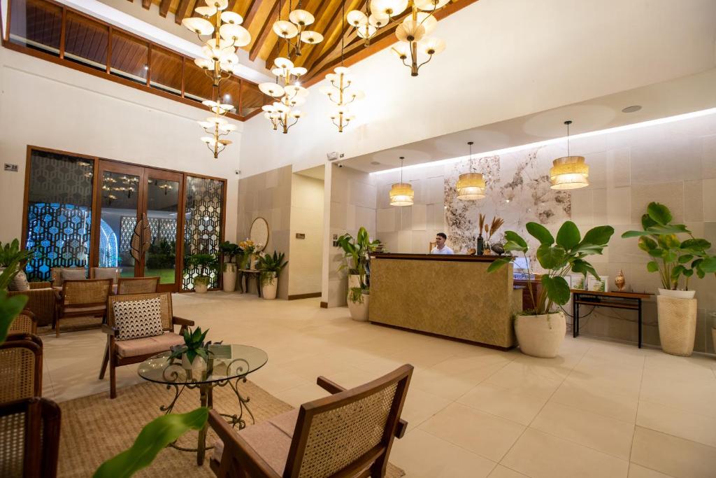 Posezení v ubytování Alima ARQ Beach Resort