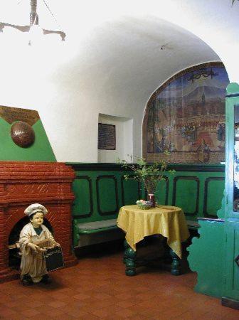 Posezení v ubytování Hotel Zelený Dům