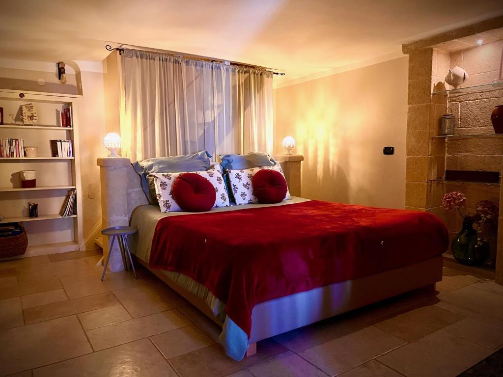 Giường trong phòng chung tại Le Dimore in Piazzetta