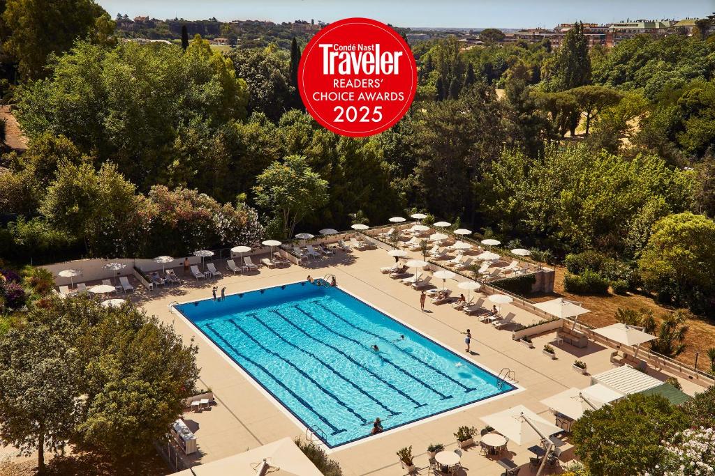 Bazén v ubytování Hotel Villa Pamphili Roma nebo v jeho okolí