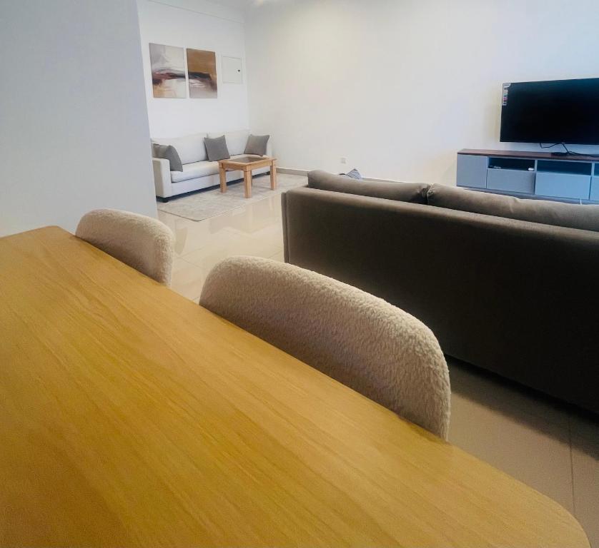 Et tv og/eller underholdning på Casa Santorini Negombo Resort Apartment