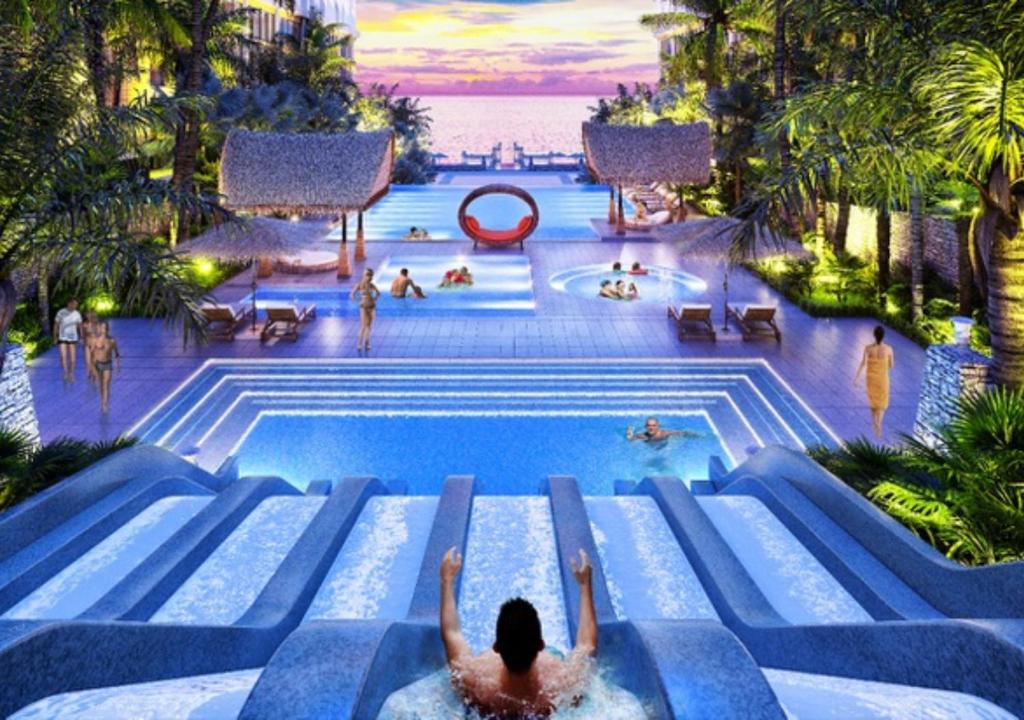 Πισίνα στο ή κοντά στο The Seafront Condotel - Apec Mandala