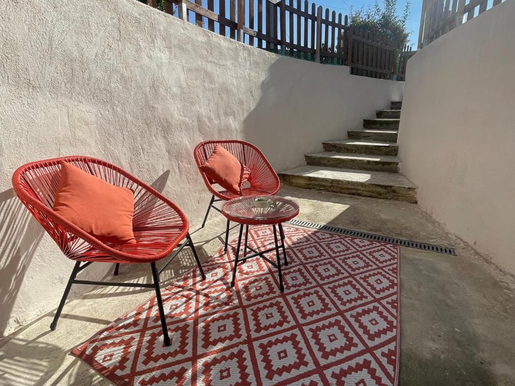 Balkón nebo terasa v ubytování L'Escale Parisienne - à 25 min de paris - proche forêt