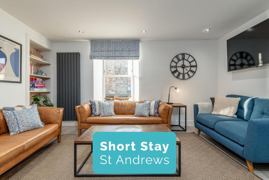 Posezení v ubytování Anderson's Neuk