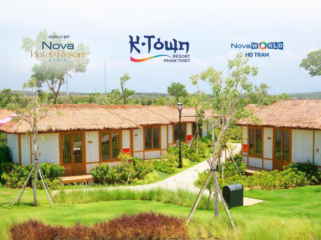 Zahrada ubytování K-Town Resort Phan Thiet