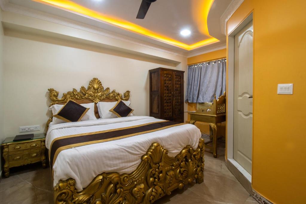 Ένα ή περισσότερα κρεβάτια σε δωμάτιο στο Setrac Orange Hotel