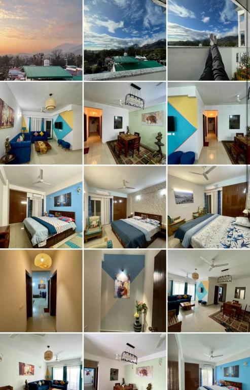 Postel nebo postele na pokoji v ubytování The Wallow Inn-Luxury Condo On Mussoorie Road