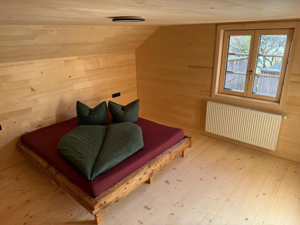 Postel nebo postele na pokoji v ubytování Bartles Hus