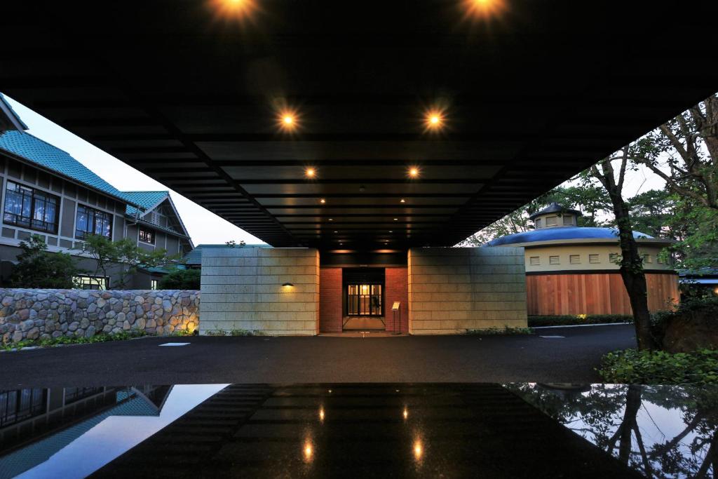 Budova, kde se ryokan nachází