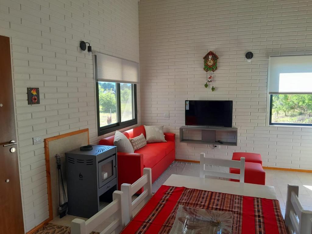 TV a/nebo společenská místnost v ubytování Aire Serrano