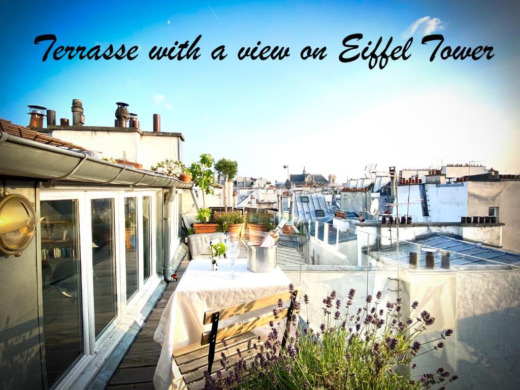 Penthouse With Eiffel Tower View Reference: Penthouse With Terrasse And View On Eiffel Tower Paris Updated